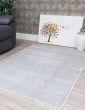 120X170 ELEMENTS CRISSCROSS GREY RUG