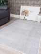 120X170 ELEMENTS CRISSCROSS GREY RUG