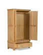 SLIGO OAK 2 DOOR / 1 DWR WARDROBE