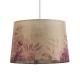 12" FLOWER DRUM SHADE ROSE