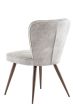 FLAVIA PEARL DINING CHAIR w/ BRASS LEG