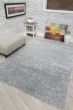 160x220 LIGHT GREY DREAMS SHAGGY RUG