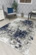 160x230 BELLINI MIRAGE LT GREY / NAVY RUG