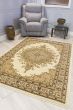 120x170 IVORY CLASSIQUE MEDALLION