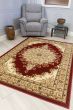 120x170 RED CLASSIQUE MEDALLION