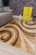 120x170 SAMBA SPIRALS BEIGE RUG