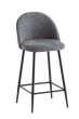 RAMONA GRAPHITE COUNTER STOOL