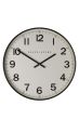 50cm WHITE BAKER AND BROWN STATION WALL CLOCK