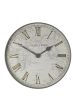 50cm WHITE BAKER AND BROWN ATLAS WALL CLOCK 