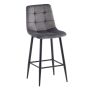 BELLA GREY COUNTER STOOL