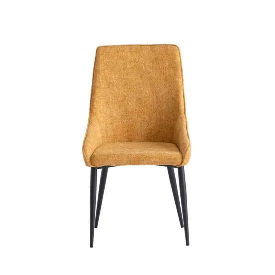 CHARLOTTE MUSTARD DINING CHAIR