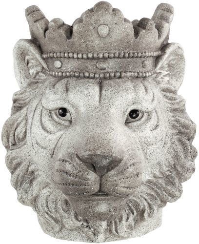 32cm LIONESS HEAD PLANTER