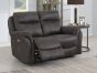 CLAREMONT GREY 2 SEATER E/RECLINING SOFA