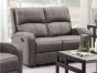 SILVERTON TAUPE 2 SEATER RECLINING SOFA