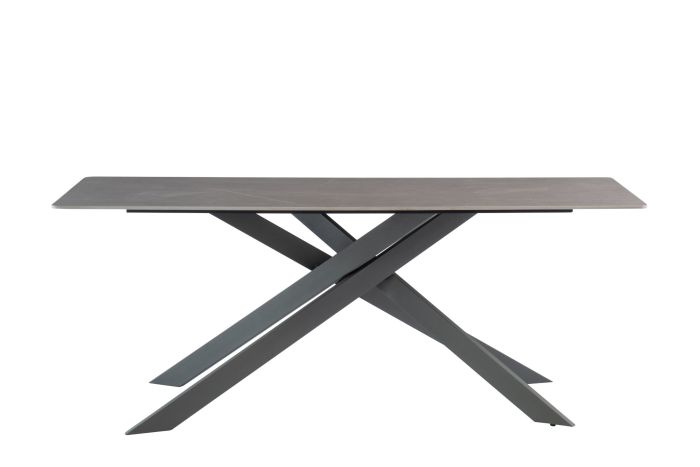 CAMILLA 2m MATT GREY DINING TABLE