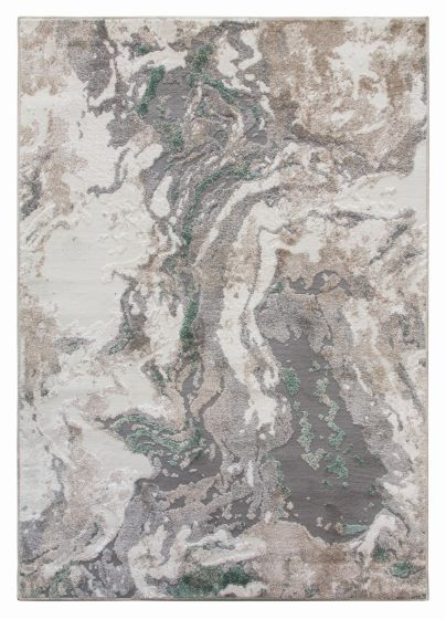 120x170 GREEN MARBLE CASINO RUG