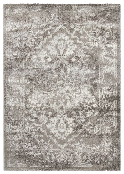 80x150 TAUPE ANTIKA MEDALLION RUG