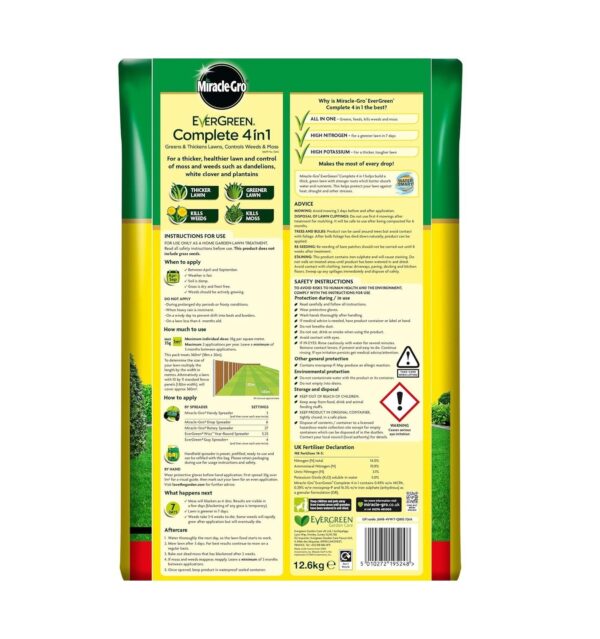 360sq MIRACLE GRO COMPLETE - Image 2
