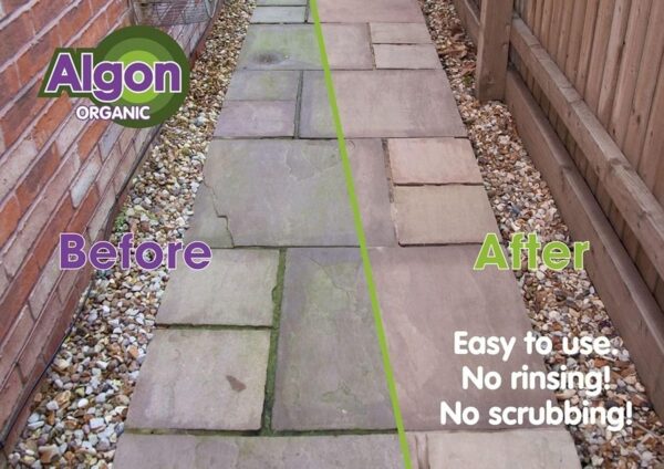 2.5lt ALGON PATH PATIO & DECK CLEANER - Image 3