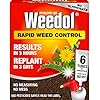 6pk WEEDOL RAPID WEED CONTROL TUBES