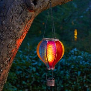 RAINBOW FLAMING BALLOON