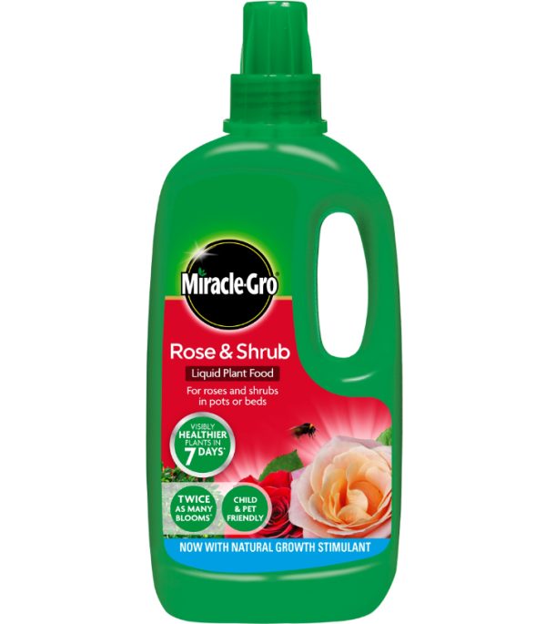 1LT MIRACLE-GRO ROSE & SHRUB CONC. PLANT FOOD