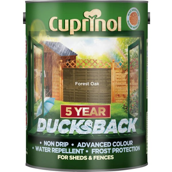 5lt CUPRINOL DUCKSBACK FOREST OAK