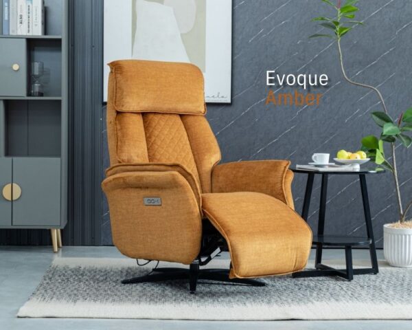 EVOQUE AMBER FABRIC E/RELAXER CHAIR - Image 2