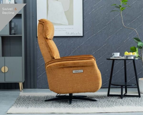 EVOQUE AMBER FABRIC E/RELAXER CHAIR - Image 3