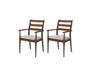 ORLANDO WALNUT DINING CARVER CHAIR