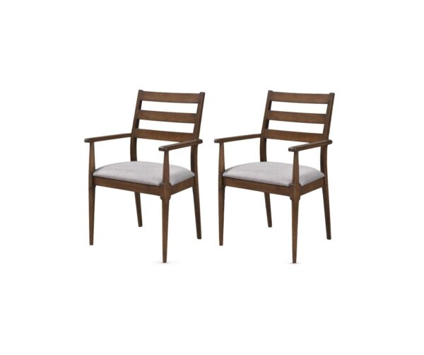 ORLANDO WALNUT DINING CARVER CHAIR