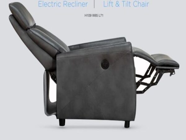 LOMOND GREY RECLINING ARMCHAIR - Image 2