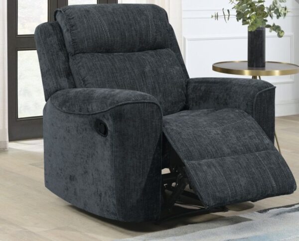 SANDHURST RECLINING ARMCHAIR - DARK GREY