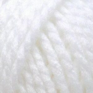 100g 40 WHITE ROBIN SUPER CHUNKY YARN