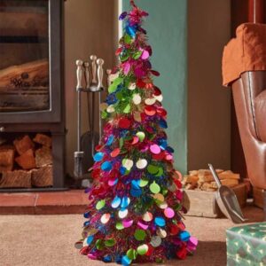 60cm X-BLING BAUBLE CONE