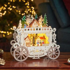 INLIT CHRISTMAS CARRIAGE