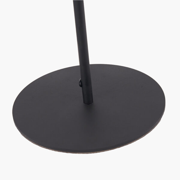 ELIN BLACK T/LAMP w/ IVORY SHADE - Image 3