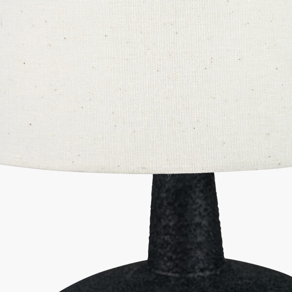 ELIO BLACK & WOOD EFFECT T/LAMP - Image 3