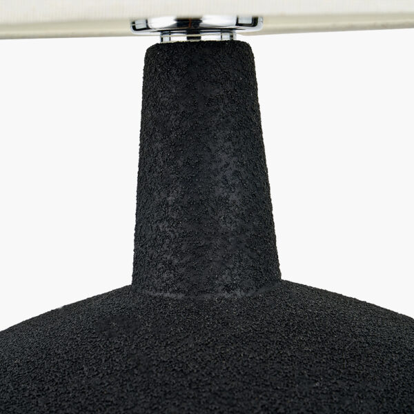 ELIO BLACK & WOOD EFFECT T/LAMP - Image 4