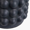 SOHAN BLACK BOBBLE T/LAMP w/ 40cm LINO WHT SHADE - Image 3