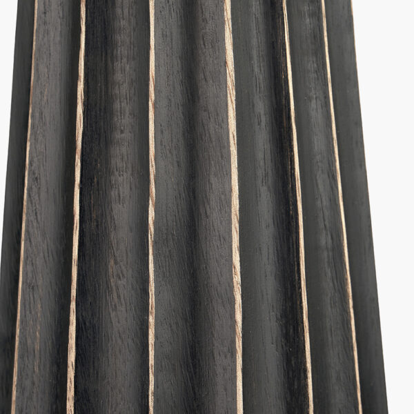 DRAYDON BLACK WASH WOOD T/LAMP - Image 2