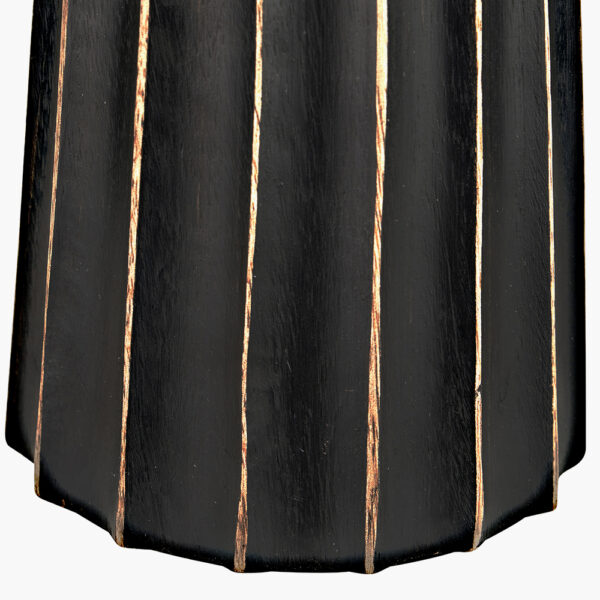 DRAYDON BLACK WASH WOOD T/LAMP - Image 3