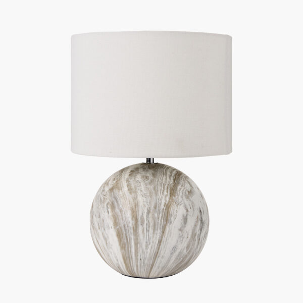 VIEJO GREY STONE CERAMIC T/LAMP
