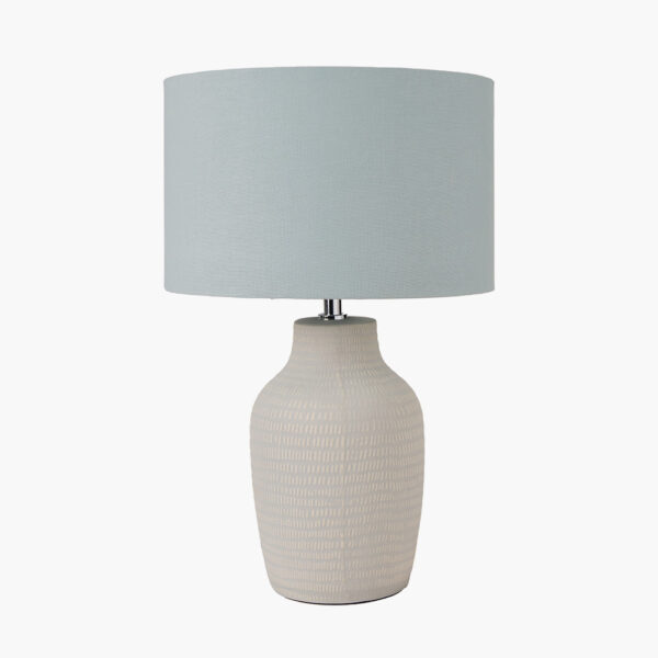 KAI DUG EGG T/LAMP w/ D/EGG SHADE