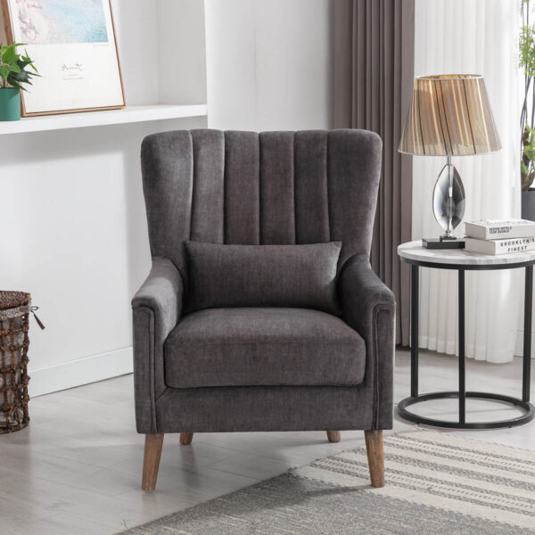 CHARLOTTE ARMCHAIR - GRAPHITE - Image 2