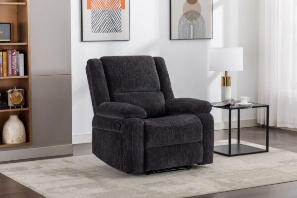 PERTH CHARCOAL RECLINING ARMCHAIR - Image 2