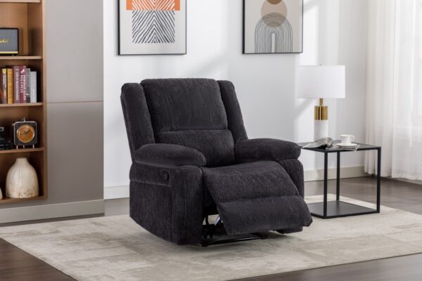 PERTH CHARCOAL RECLINING ARMCHAIR - Image 3