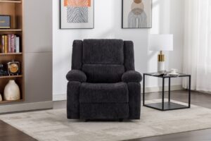 PERTH CHARCOAL RECLINING ARMCHAIR
