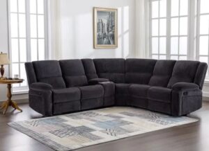 PERTH 2 CORNER 2 w/ CONSOLE RECLINING SOFA