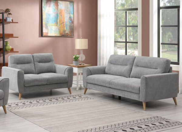 ANDERSON GREY 2 SEATER SOFA - Image 2